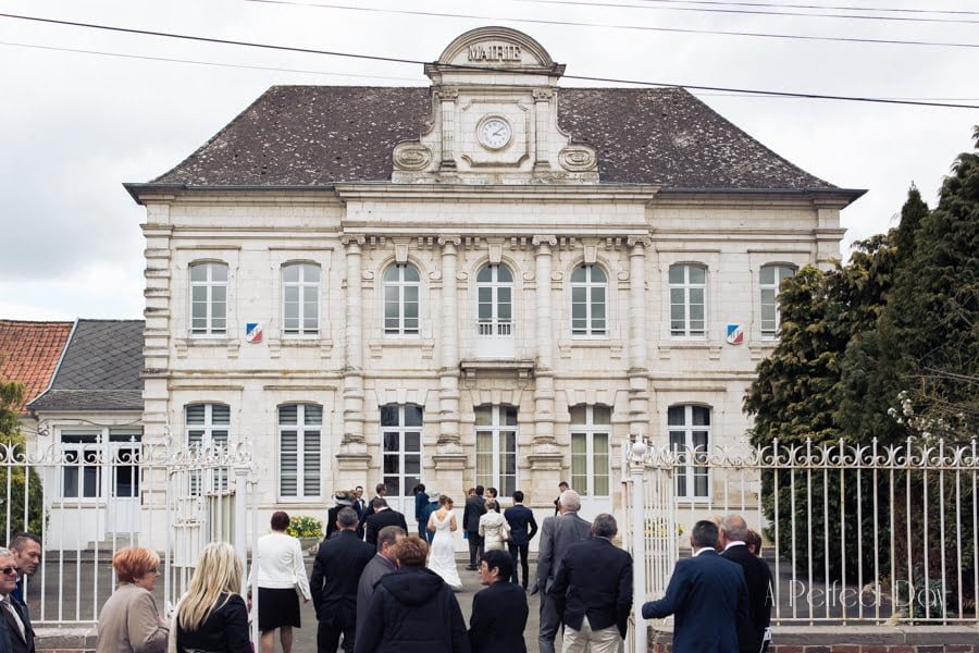 Mariage de Sophie & Olivier - La mairie de Maroeuil