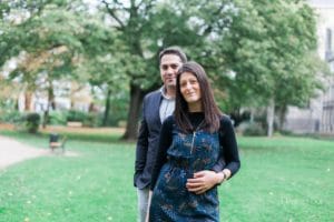 Photos de couple à Arras, parc du musée des Beaux-Arts