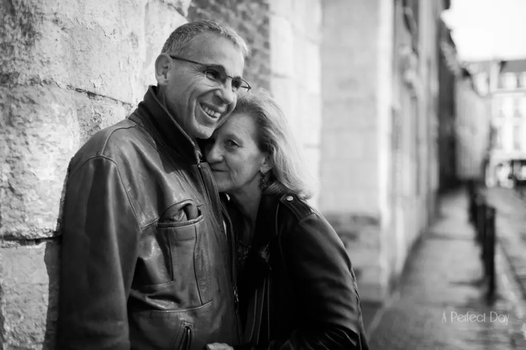 un shooting couple dans le Vieux-Lille