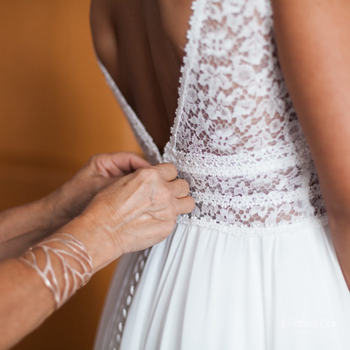 Les préparatifs de la mariée avant la cérémonie