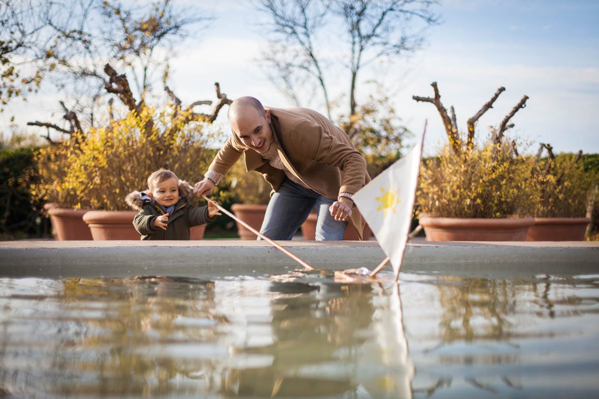 photo de famille au Parc Mosaïc