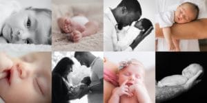 carte cadeau pour une séance photo naissance bébé