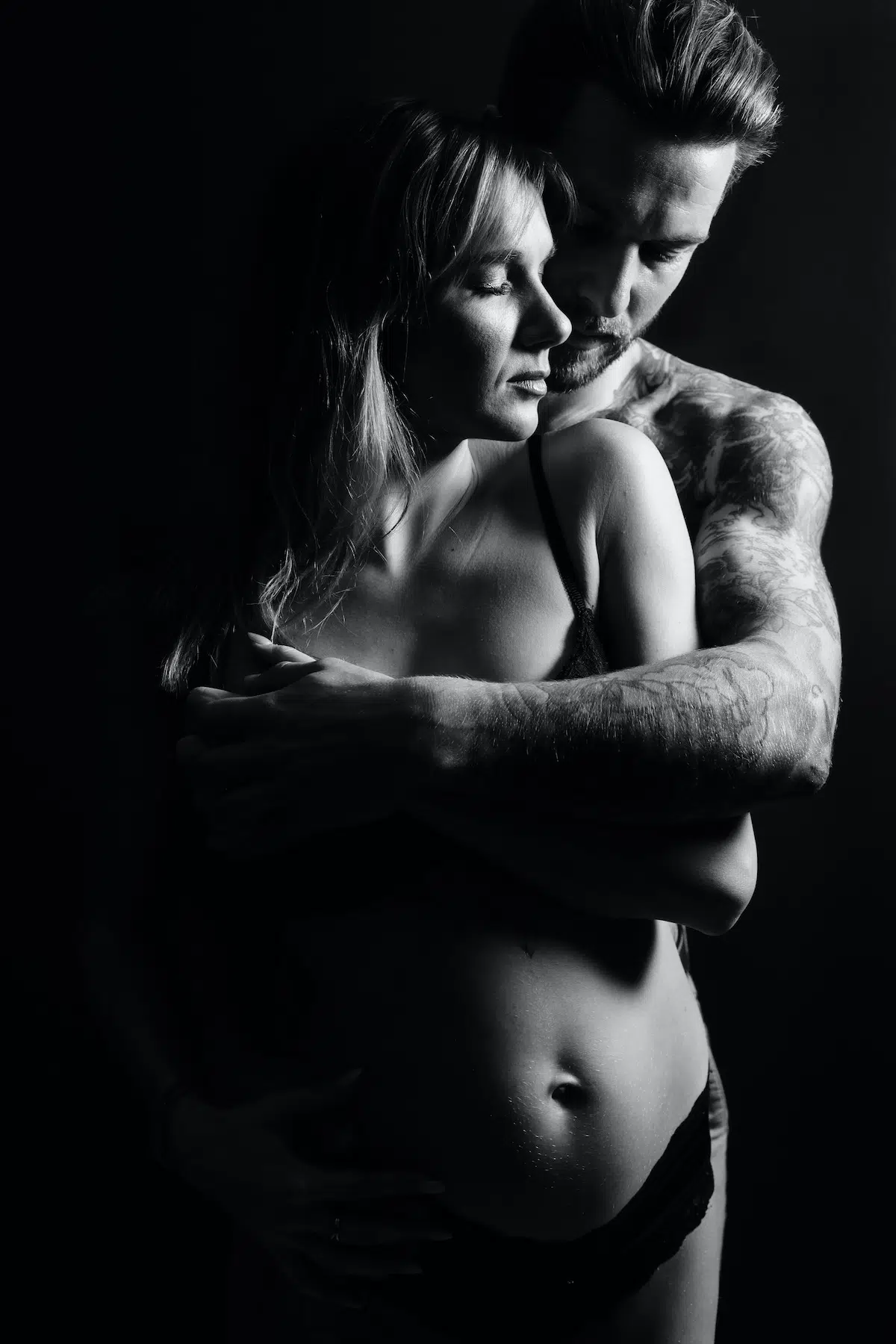 photo de grossesse studio