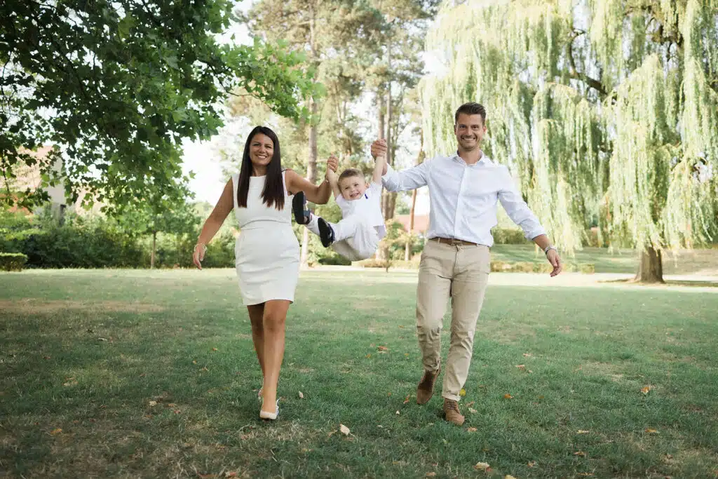 shooting famille aux jardins Mallet Stevens à croix