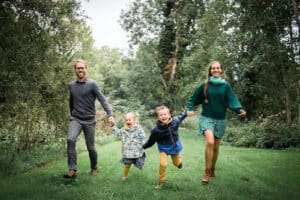 photos de famille au Parc Mosaïc près de lille