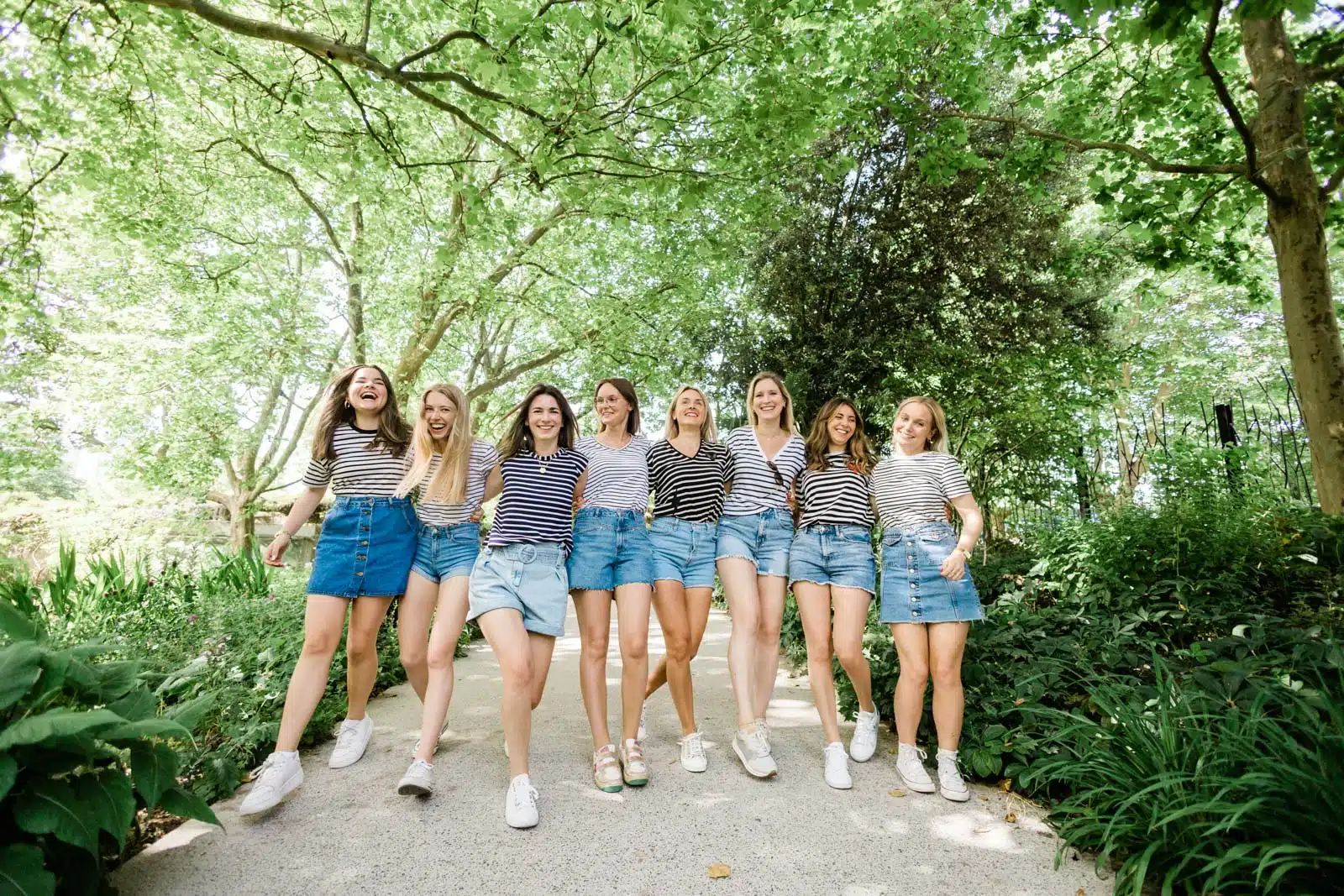 Photo EVJF au Jardin des Géants à Lille