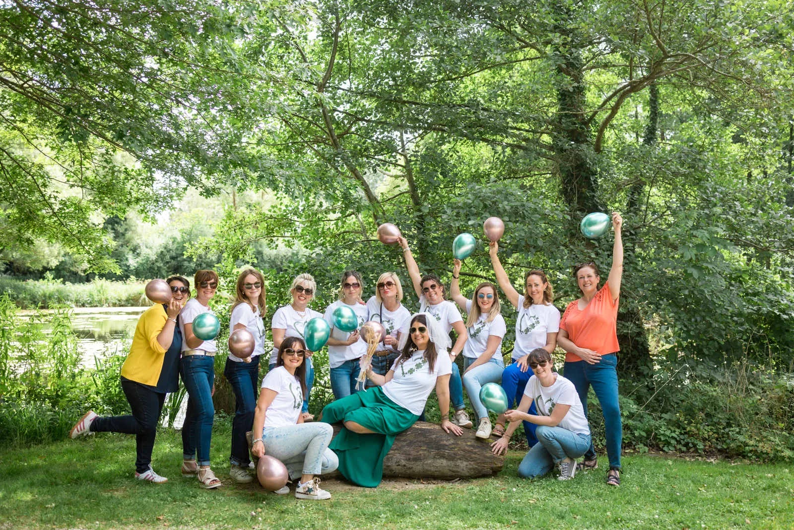 Shooting EVJF au Parc Mosaïc Houplin-Ancoisne