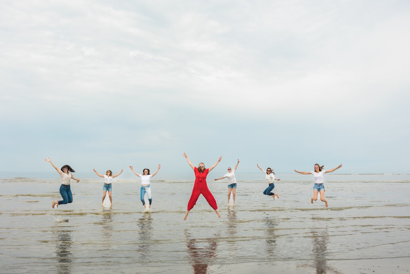 evjf,le touquet,seance photo,enterrement de vie de juene fille