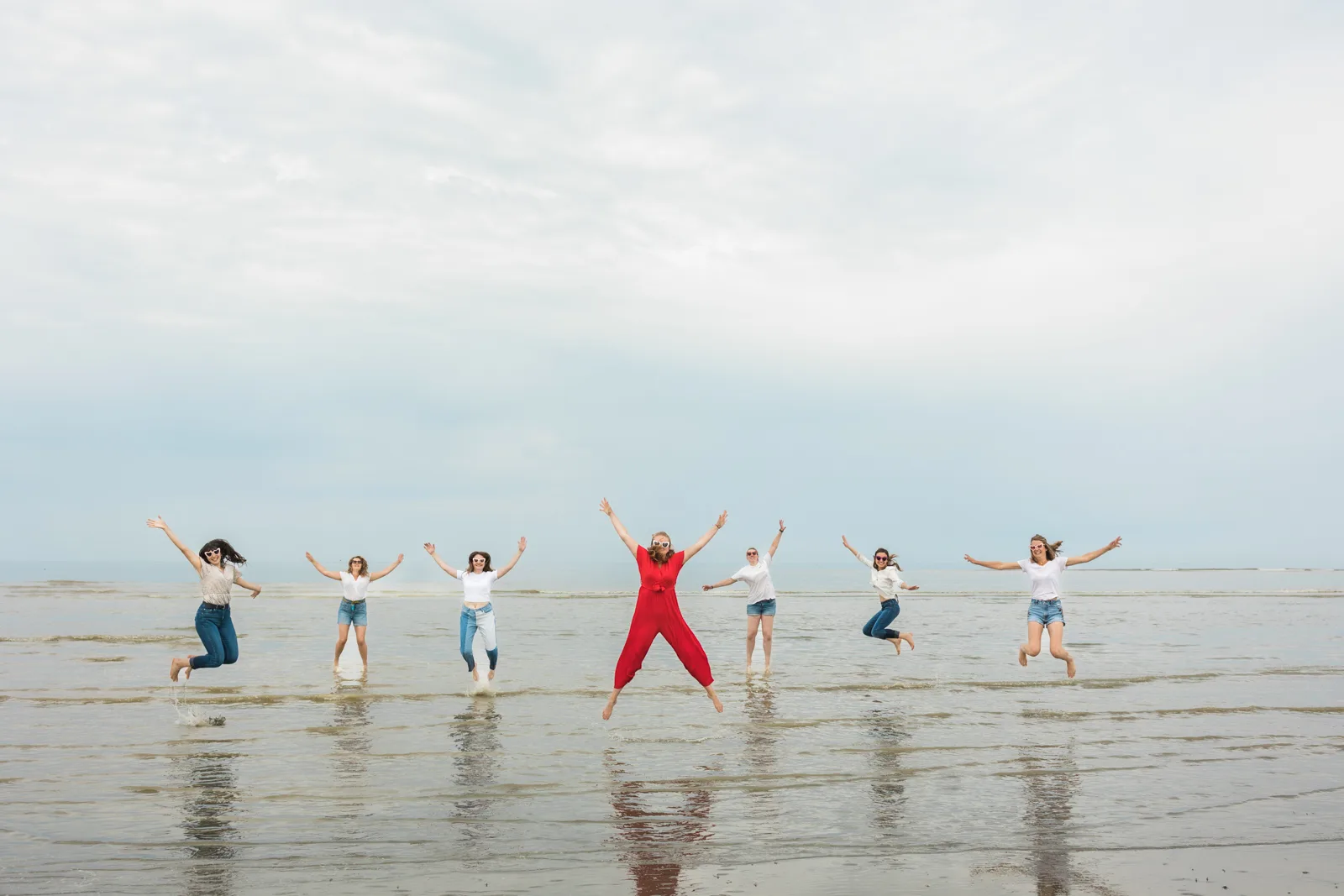 séance photo evjf au Touquet