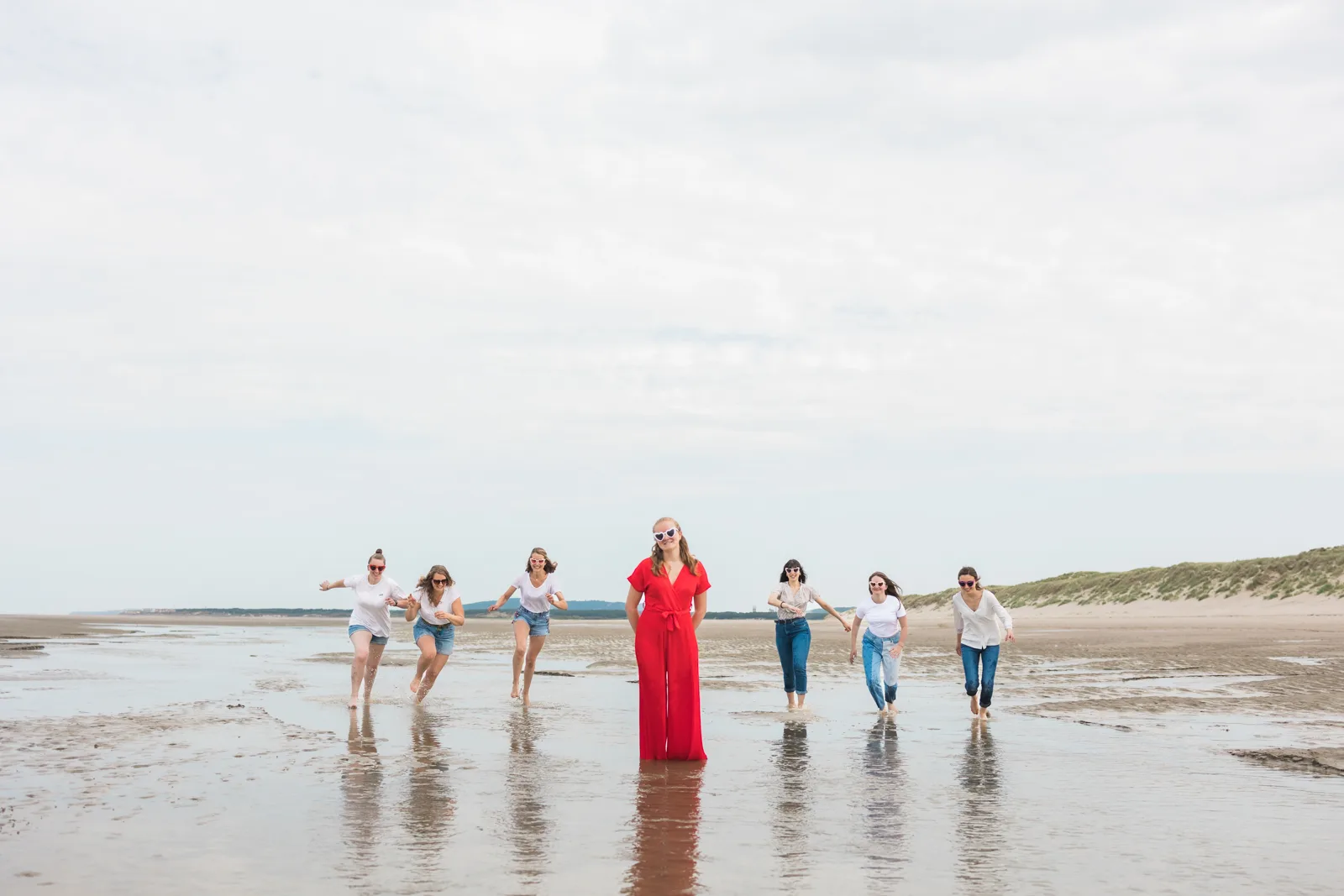 séance photo evjf au Touquet