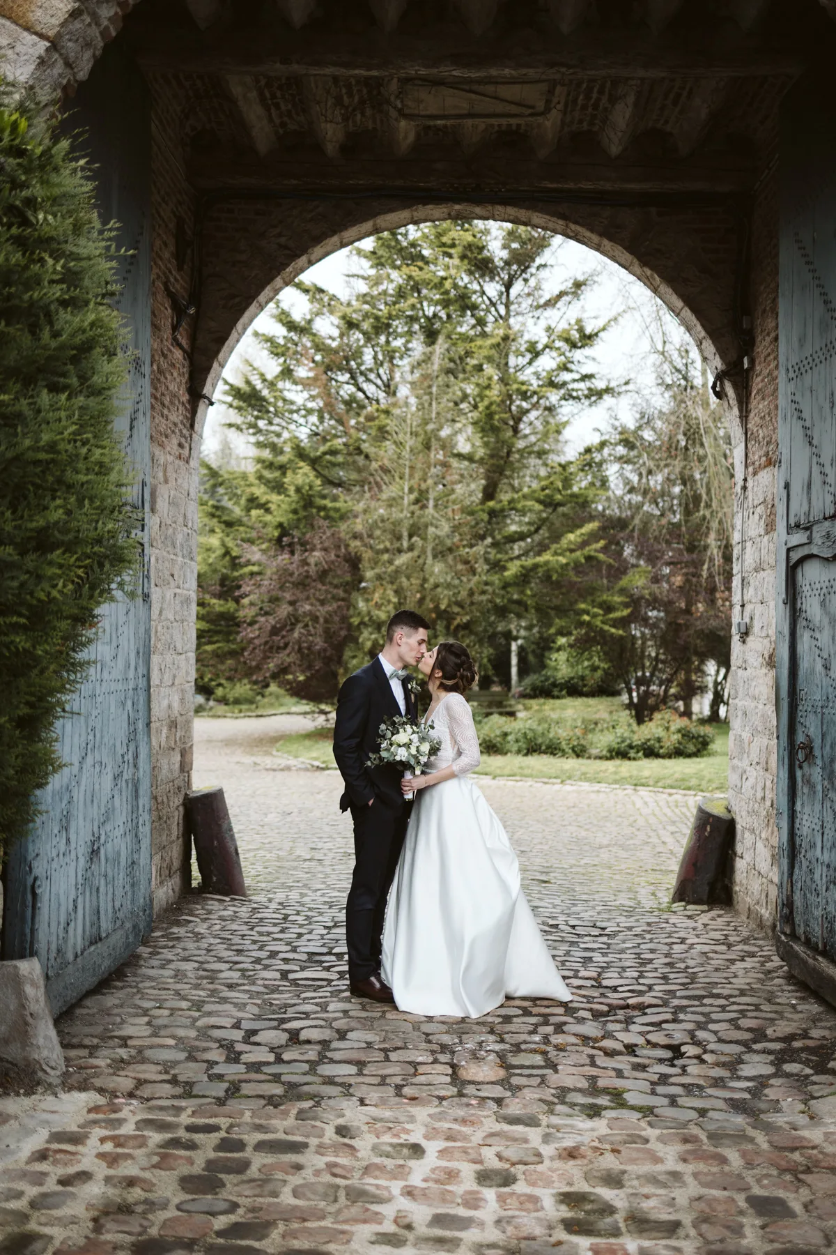 photo mariage complicite louise alexandre gentilhommiere artres