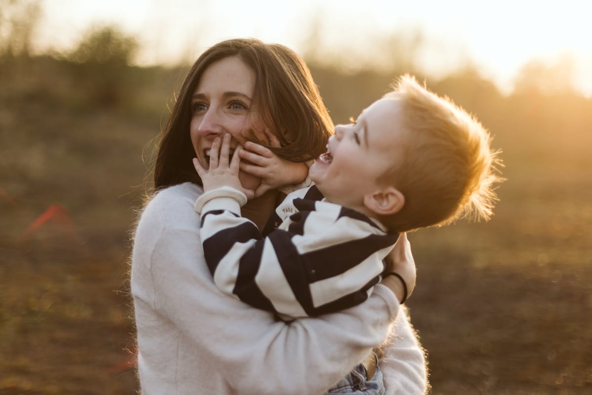 seance photo famille au terril de Rieulay