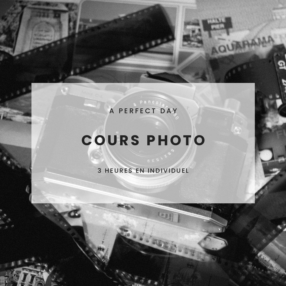 Cours photo individuel de 3 heures à Lille ou Douai